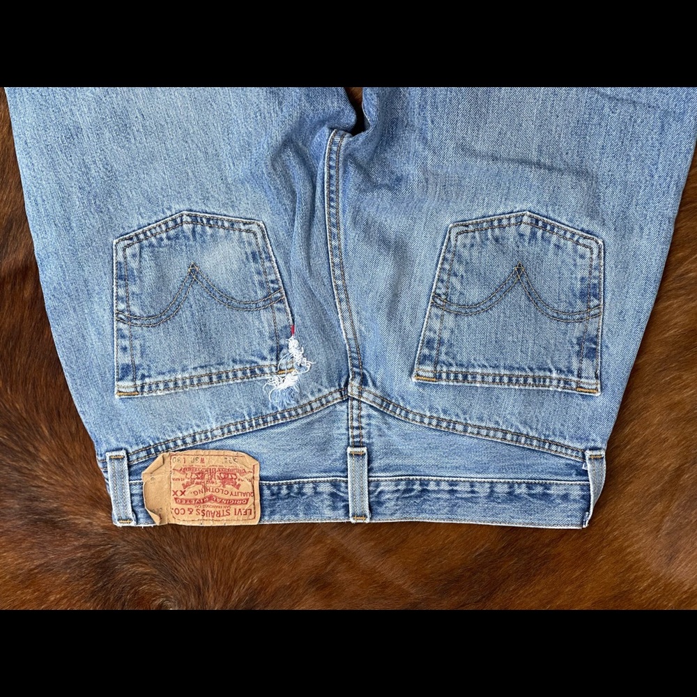 501 Levi’s jeans. Waist 30”, Length 26”. - Picture 2 of 7